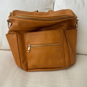 Fawn design large diaper bag